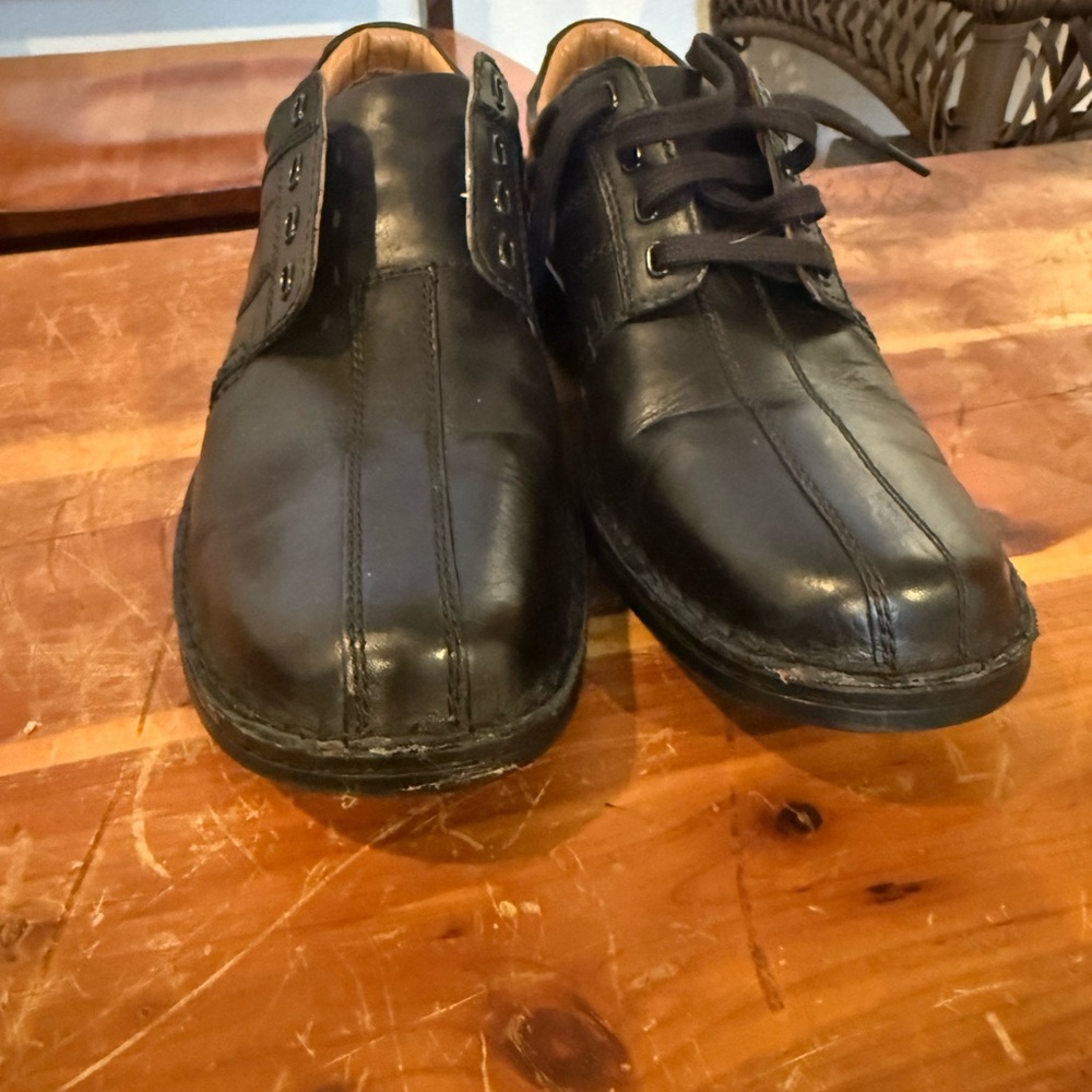 Men's Black Leather Shoes